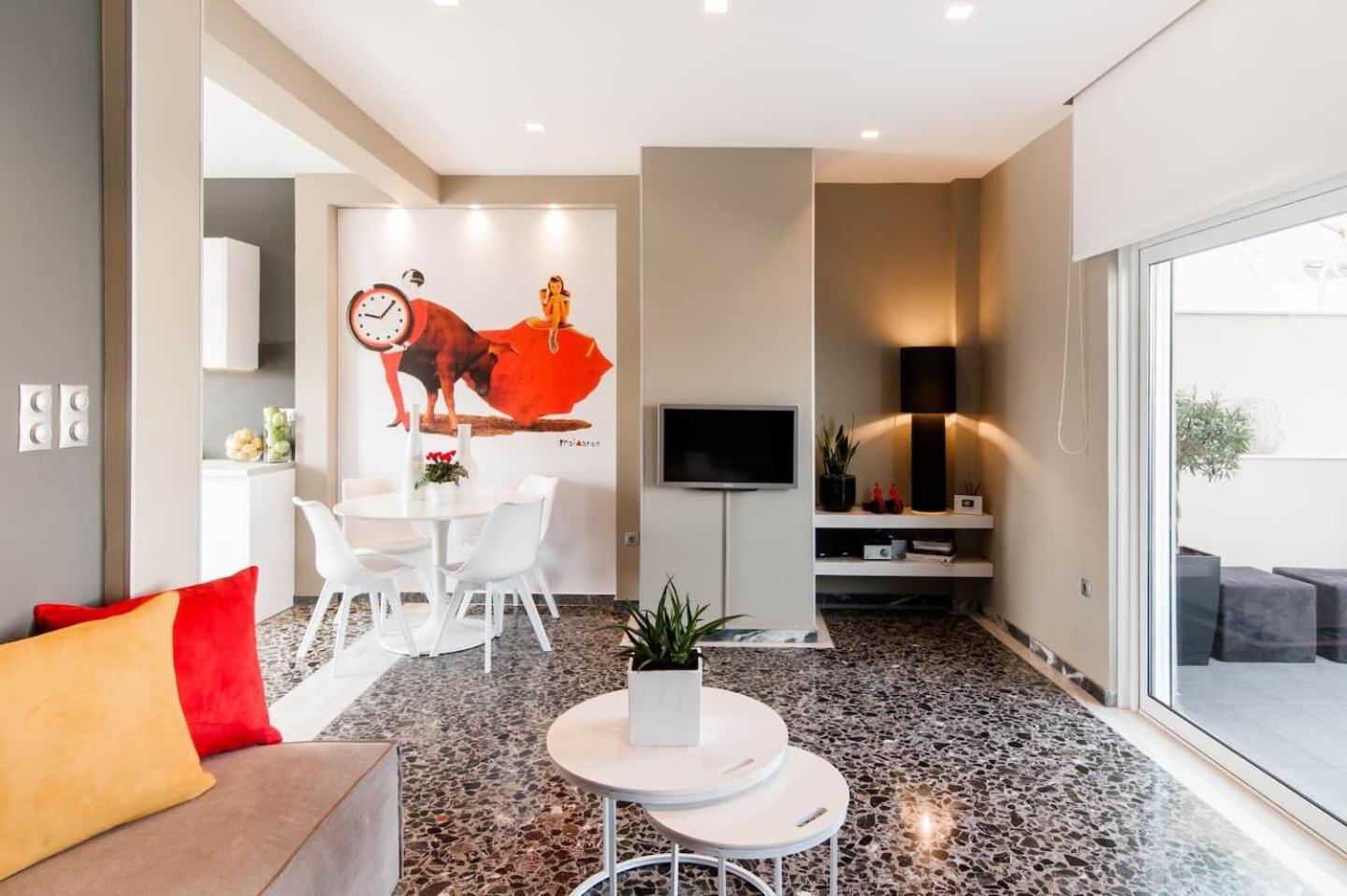Ma Maison Nο 1, Penthouse, Acropolis And Lycabettus View, Ultra High Speed Internet 300 Mbps, 15' To Acropolis By Metro, 1' From Metro Station 아테네 외부 사진