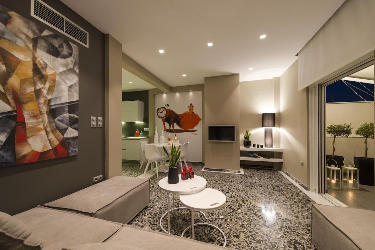 Ma Maison Nο 1, Penthouse, Acropolis And Lycabettus View, Ultra High Speed Internet 300 Mbps, 15' To Acropolis By Metro, 1' From Metro Station 아테네 외부 사진