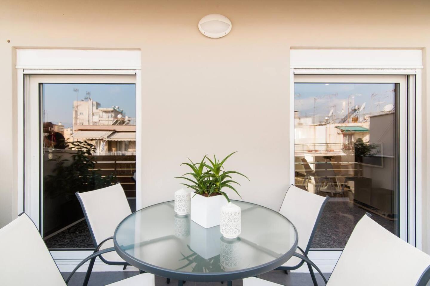 Ma Maison Nο 1, Penthouse, Acropolis And Lycabettus View, Ultra High Speed Internet 300 Mbps, 15' To Acropolis By Metro, 1' From Metro Station 아테네 외부 사진
